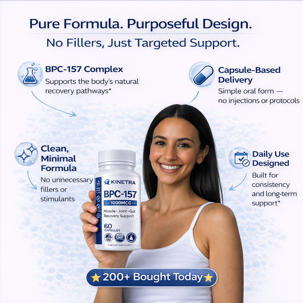 Kinetra BPC-157 Recovery Support