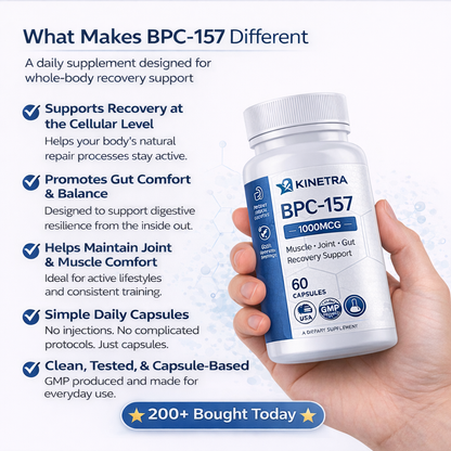 Kinetra BPC-157 Recovery Support