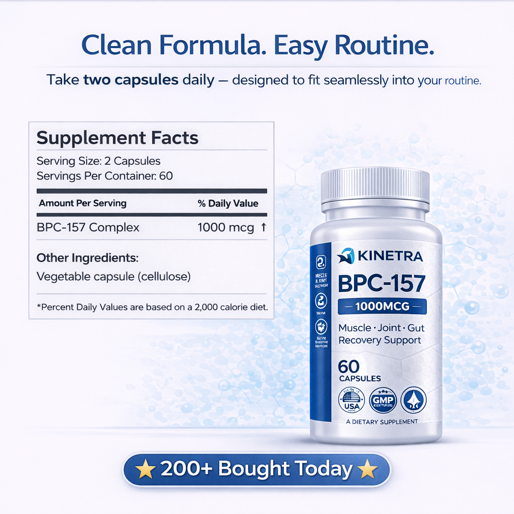 Kinetra BPC-157 Recovery Support